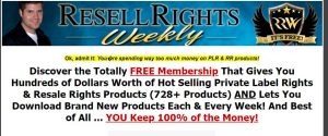 Resell-Rights-Weekly